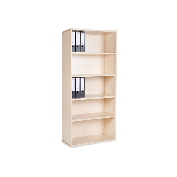 Aktenschrank aus Holz – 800 x 393 x 1800 mm (5 OH) – Ahorn