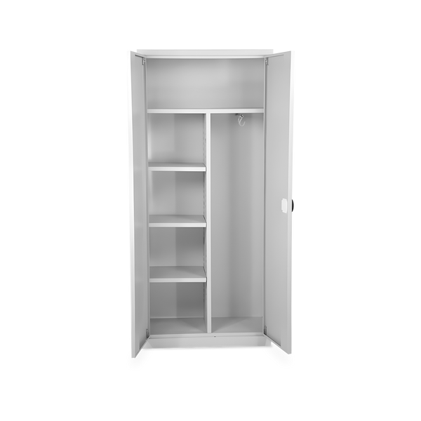 Kleideraktenschrank – 800 x 380 (4,5 OH) – Korpus in Lichtgrau