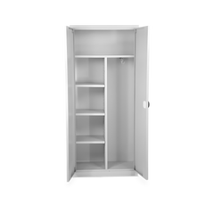 Kleideraktenschrank – 800 x 380 (4,5 OH) – Korpus in Lichtgrau