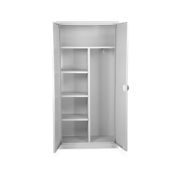 Kleideraktenschrank – 920 x 420 (4,5 OH) – Korpus in Lichtgrau