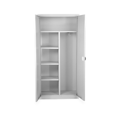 Kleideraktenschrank – 920 x 420 (4,5 OH) – Korpus in Lichtgrau